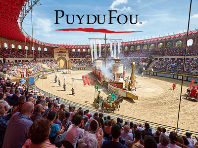 Cadeaubon Puy du Fou® 2024 - 2 dagen in het themapark en 1 nacht in hotel Villa Gallo-Romaine 2 volwassenen