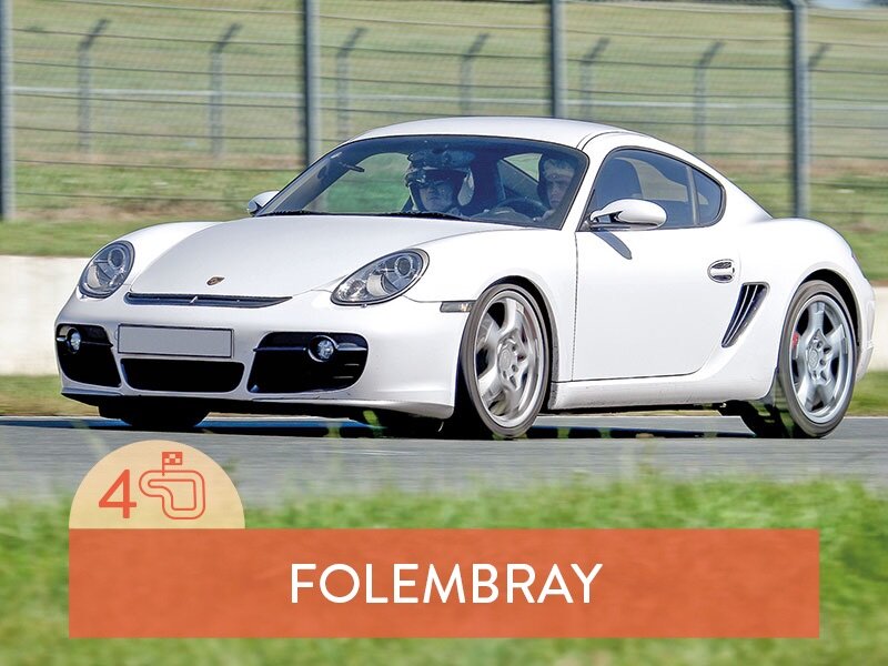 Pilotage 4 tours en Porsche Cayman Circuit de Folembray Smartbox