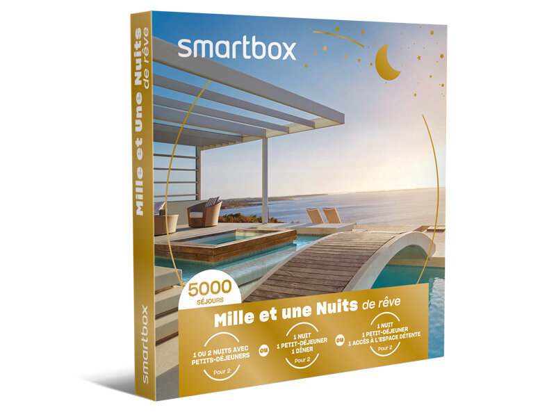 Coffret cadeau Mille et une nuits de rêve - Smartbox