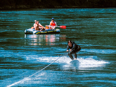 Adrénaline en duo : 4h d'initiation au bungee surf à Berne