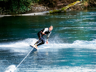 Coffret cadeau Adrénaline en duo : 4h d'initiation au bungee surf à Berne