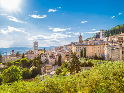 Cofanetto regalo Da Perugia ad Assisi 2 giorni in Spa con cena in hotel 3* e 4* in Umbria