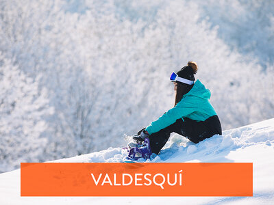 Caja regalo Saltos y flips en Valdesquí: 1 curso de snowboard para 2 personas