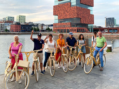 Tour d'Anvers à vélo en bois pour 1 personne