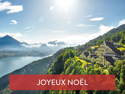 Coffret cadeau Cadeau de Noël : séjour en Suisse avec accès à l'espace bien-être