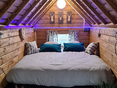 Coffret cadeau 2 jours en kota finlandais avec bain bouillonnant près de Valenciennes