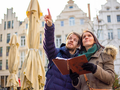 Coffret cadeau Jeu de piste à la découverte de Bruxelles avec dégustation de bière