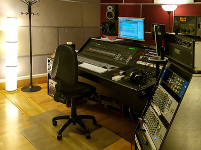 Como un cantante: 1 sesión para grabar la voz y mezcla para 2 personas