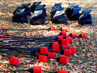 Coffret cadeau Activité inédite entre amis : Archery Tag en équipe à Genève