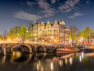 Caja 1 tour por Ámsterdam y 1 visita a la Rembrandt Amsterdam Experience para 2