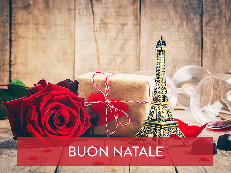 Cofanetto regalo Natale gourmet: 1 cena d'eccezione di 3 portate a Parigi