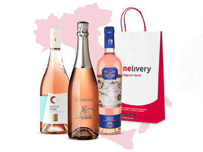 Cofanetto Serata in Rosa: pacchetto I Rosati d'Italia