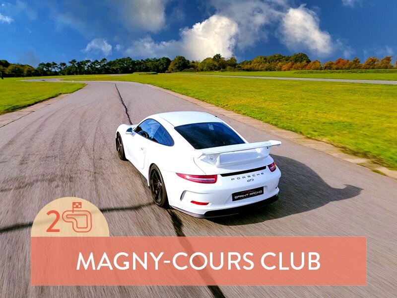 2 tours en Porsche 991 GT3 sur le circuit de MagnyCours Smartbox
