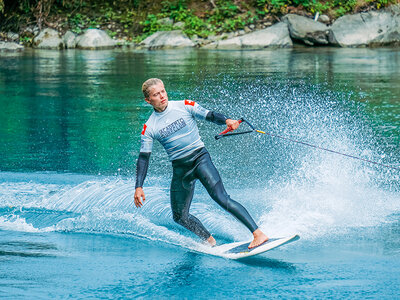 Coffret cadeau Aventure aquatique : 1 cours de bungee surfing pour 1 débutant