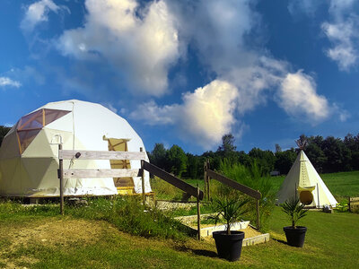 2 jours insolites en tipi en famille près d’Aurillac