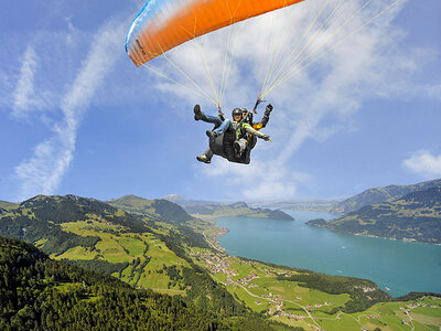 Coffret Initiation au vol thermique en parapente pour 2 personnes en Suisse