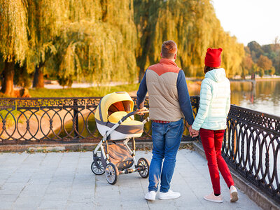 Coffret cadeau Premières vacances de bébé : 3 jours en famille en Suisse