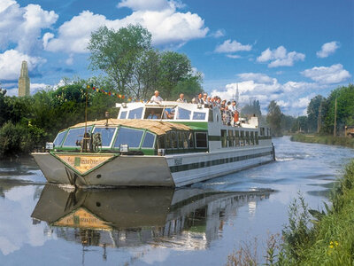 Coffret cadeau Croisière fluviale en famille : 2h30 de traversée sur la Somme avec déjeuner