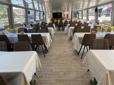 Coffret Croisière fluviale en famille : 2h30 de traversée sur la Somme avec déjeuner