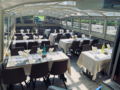 Coffret Croisière fluviale : 2h30 de traversée avec déjeuner gastronomique sur la Somme