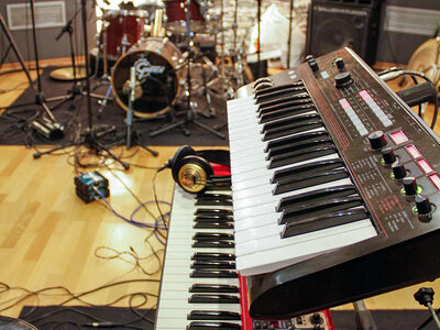 Cofanetto 1, 2, 3… prova! Sessione di prova di 6h in studio di registrazione a Roma