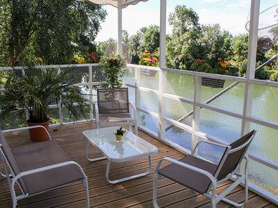 Coffret cadeau Séjour au camping en famille : 2 jours insolites en carrelet pour 4 près de Cognac