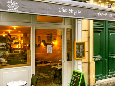 Coffret cadeau Plaisir gourmand : repas italien 3 plats au cœur de Paris