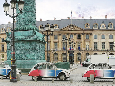 Coffret cadeau Balade de nuit en 2 CV à Montmartre