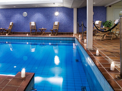 Romantisk natt för 2 på hotell med spa och wellness