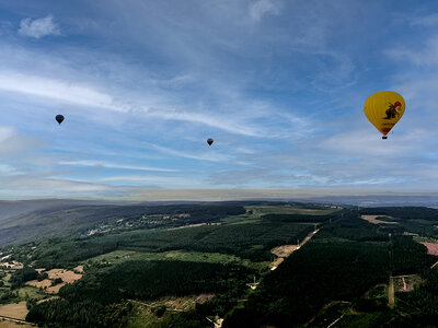 Coffret Vol en montgolfière au-dessus de Brasschaat avec champagne