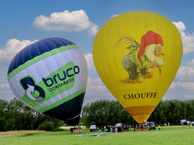 Vol en montgolfière au-dessus de Brasschaat avec champagne