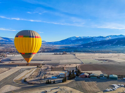 Coffret Vol en montgolfière au-dessus de la frontière espagnole le week-end