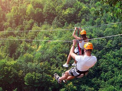 Box Paragleiten oder Zipline in Italien oder der Schweiz