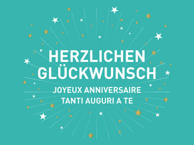 Coffret cadeau Joyeux anniversaire