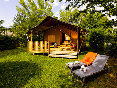 Coffret cadeau Vacances en famille : 3 jours en lodge dans un camping 4* avec dîners