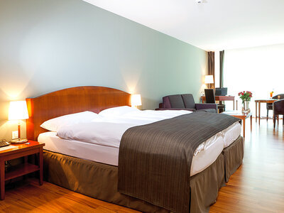 Amore e gusto a San Valentino: 1 romantica notte con cena per 2 in Svizzera