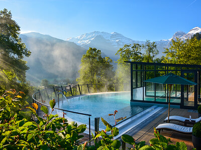 Coffret 1 nuit dans l'Oberland bernois avec spa et souper en hôtel 5*