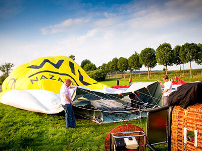 Ballonvaart over Wachtebeke met champagne voor 1 persoon