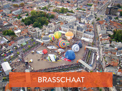 Coffret cadeau Vol en montgolfière pour 2 au-dessus de Brasschaat avec champagne