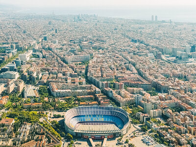 Barcelona desde el aire: paseo en helicóptero