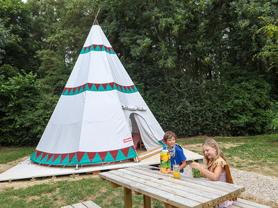 Coffret cadeau Séjour insolite en famille : 2 jours en tipi ou en tente perchée près d'Abbeville