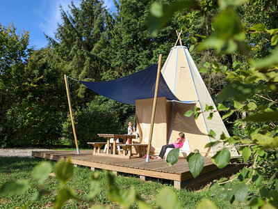 Coffret cadeau Séjour insolite en famille : 3 jours en tipi près d’Abbeville