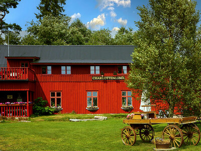 Box Lyxigt hotellnatt med romantisk middag för par