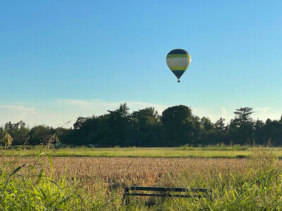 Un après-midi dans une montgolfière près de Milan avec un apéritif