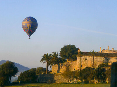 Un paseo en globo por Mallorca de 1h con vídeo y reportaje fotográfico