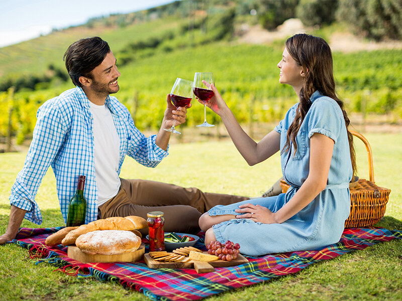 Un picnic in vigna al sapore di Montepulciano con tour in cantina