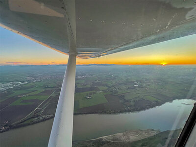 Cofanetto regalo 1 volo panoramico in ULM sulle rigogliose Valli Piacentine