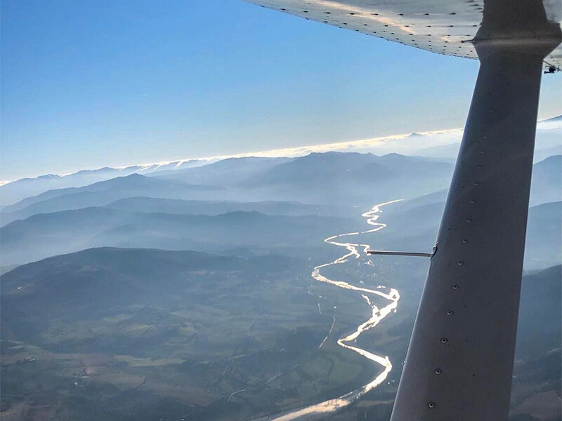 1 volo panoramico in ULM sulle rigogliose Valli Piacentine