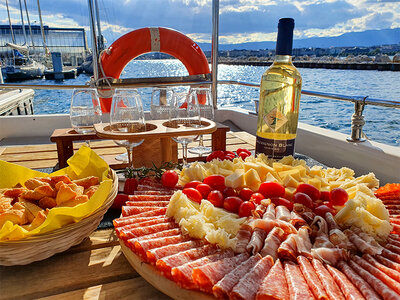 Coffret cadeau Instant gastronomique sur le lac Léman : 1 croisière avec dégustation de vins et collations