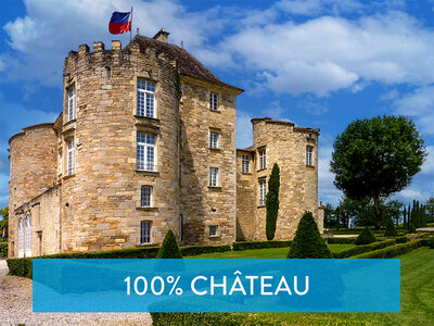 Coffret cadeau Séjour premium de 2 jours en château avec activité